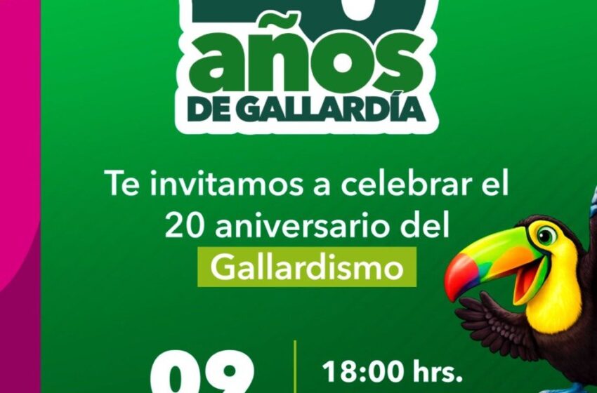  El PVEM invita a las familias potosinas a celebrar los 20 años del Gallardismo