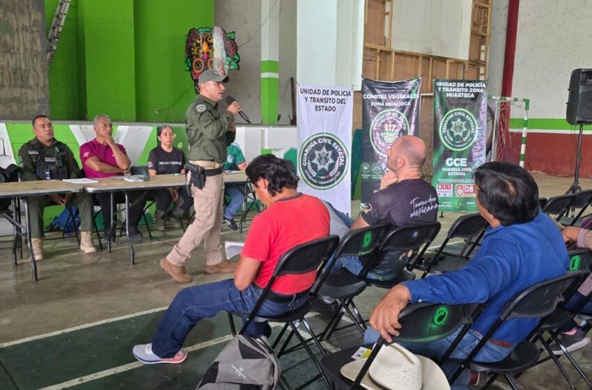  SSPC IMPULSA LA PARTICIPACIÓN CIUDADANA CON ACCIONES DE PREVENCIÓN DEL DELITO EN XILITLA