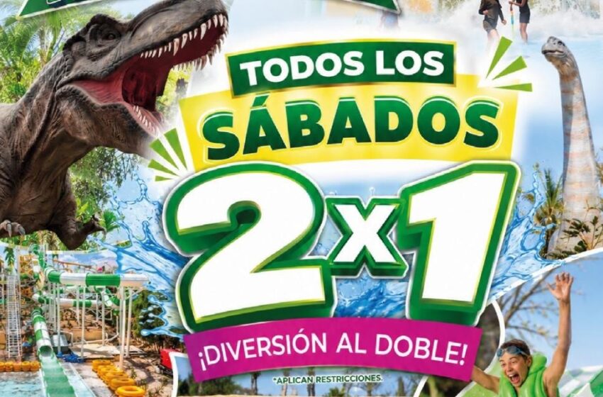  DinOasis Aqua Park anuncia promociones de verano durante julio