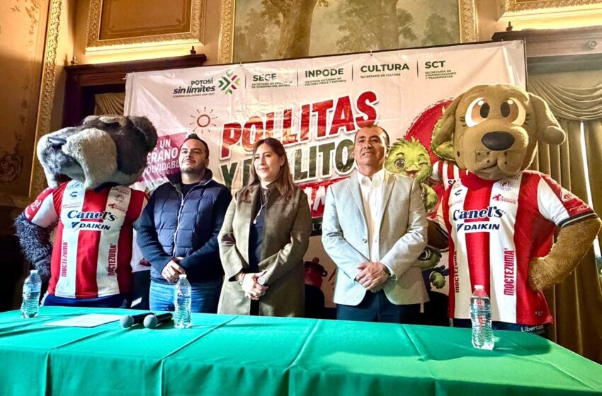  Presentan campamento de verano “Pollitas y Pollitos al Camp 2026” en San Luis Potosí