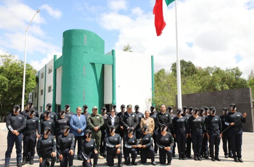  SE PROMUEVE VALORES POLICIALES EN LA ACADEMIA DE SEGURIDAD ESTATAL