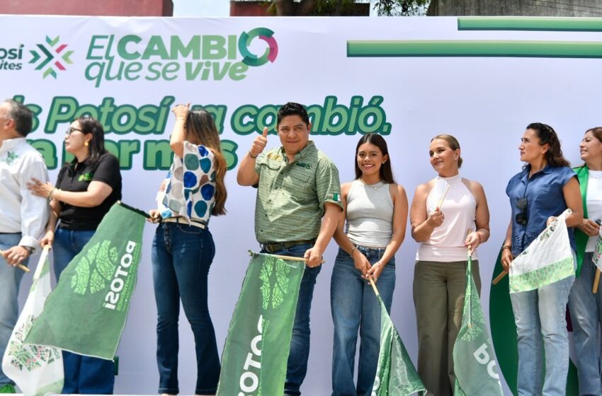  Ricardo Gallardo entrega 2 mil luminarias LED para modernizar alumbrado en Ciudad Valles