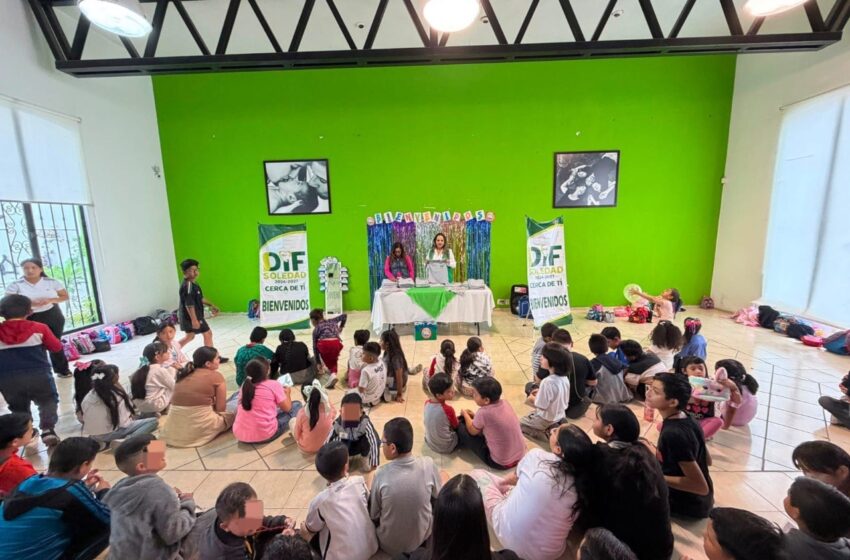 DIF de Soledad inicia campamentos infantiles con 600 niñas y niños