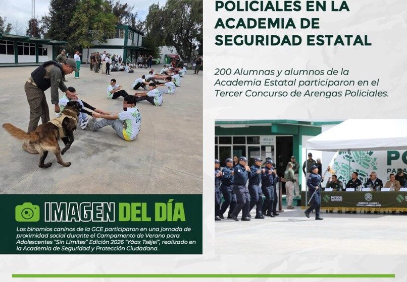  GUARDIA CIVIL ESTATAL CONSTRUYE ENTORNOS MÁS SEGUROS EN LOS 59 MUNICIPIOS