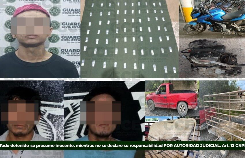  GUARDIA CIVIL ESTATAL COMBATE EL DELITO EN LAS CUATRO REGIONES