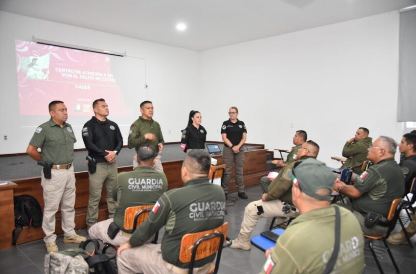  Soledad refuerza estrategia contra la extorsión con capacitación federal