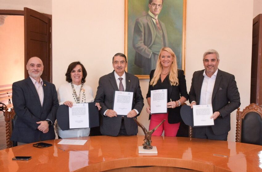  UASLP y BOSCH renuevan convenio para fortalecer formación, investigación y deporte universitario