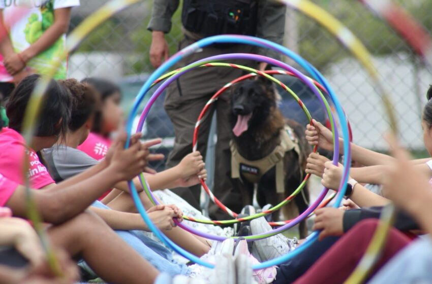  BINOMIOS K9 ACERCAN LA PREVENCIÓN Y LA SEGURIDAD A LAS FAMILIAS DURANTE LAS VACACIONES