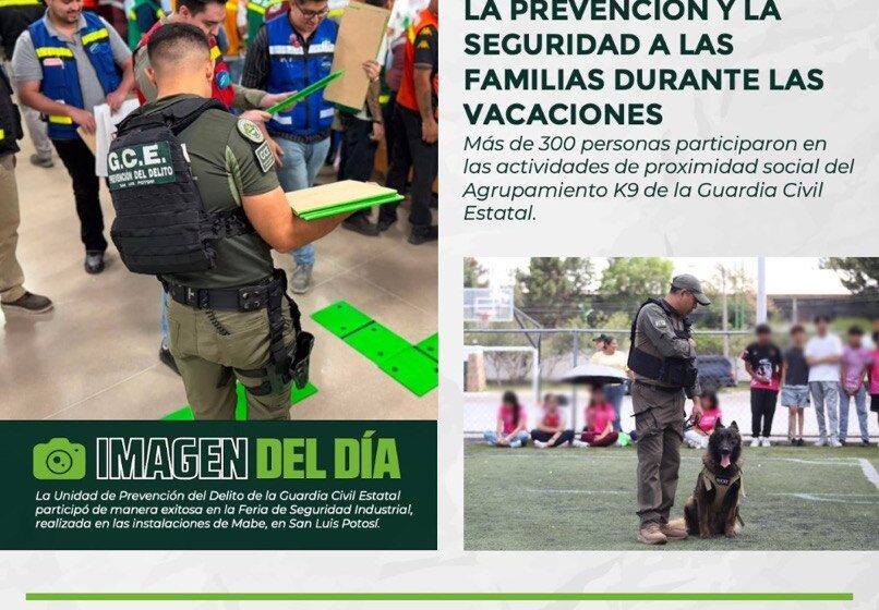  ESTRATEGIA INTEGRAL FORTALECE ACCIONES POR UN ESTADO MAS SEGURO PARA LAS Y LOS POTOSINOS