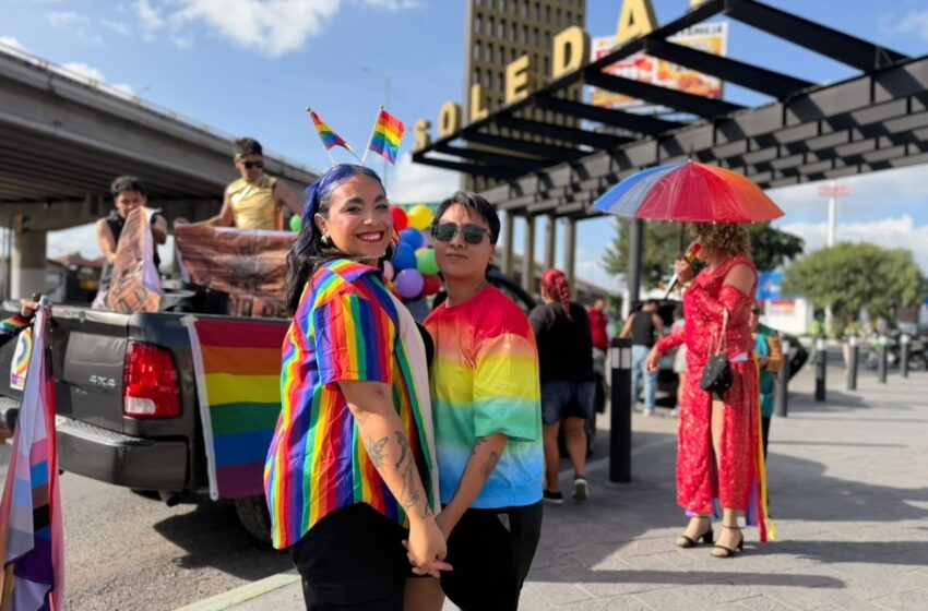  Cientos participan en la quinta Marcha del Orgullo LGBTTTIQ+ en Soledad de Graciano Sánchez