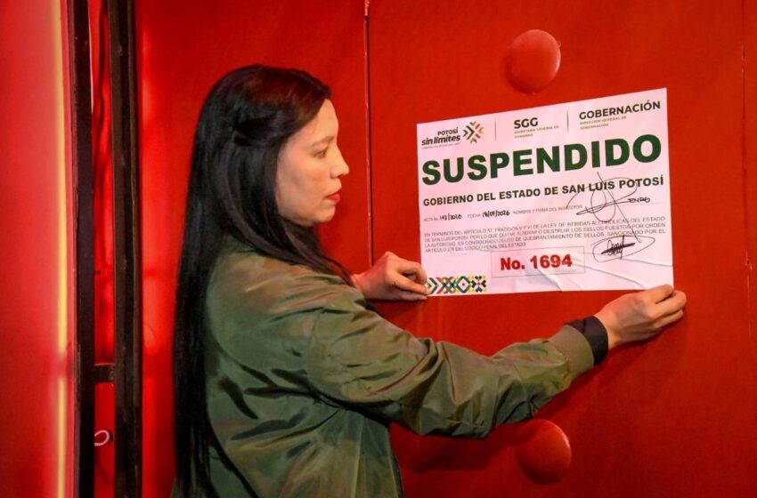  Gobernación y Guardia Civil Estatal suspenden parcialmente un bar durante operativo nocturno en la capital