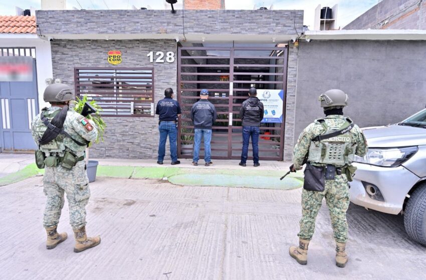  FISCALÍA POTOSINA ASEGURA INMUEBLE PRESUNTAMENTE POR EMITIR PERMISOS DE CIRCULACIÓN FALSOS*