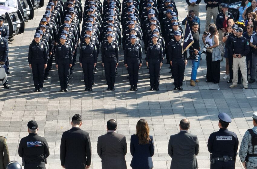  Guadalajara incorpora 83 policías y destina 129.5 millones de pesos a patrullas y equipo táctico