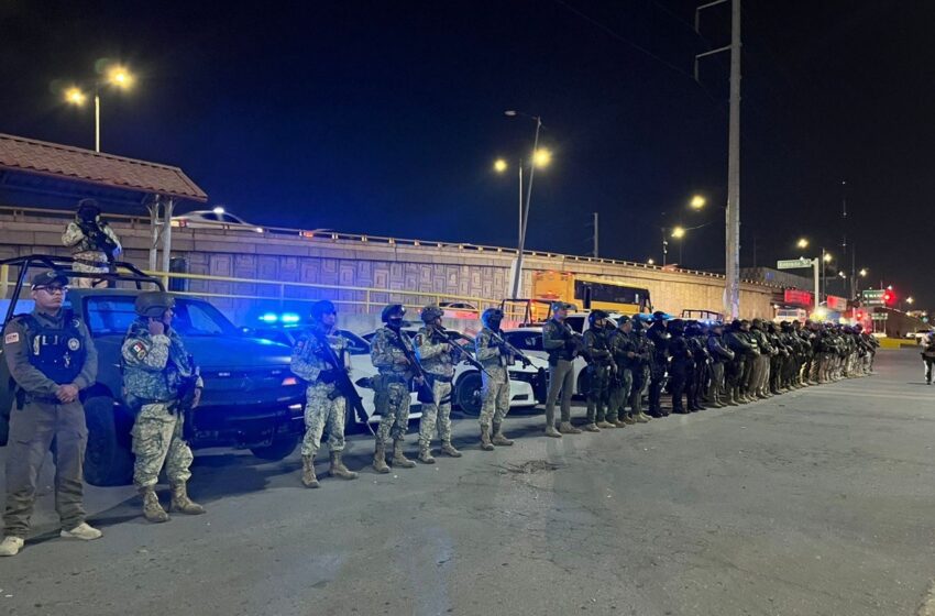  RESULTADOS EN SEGURIDAD CONFIRMAN LA EFECTIVIDAD DE OPERATIVOS COORDINADOS EN EL ESTADO