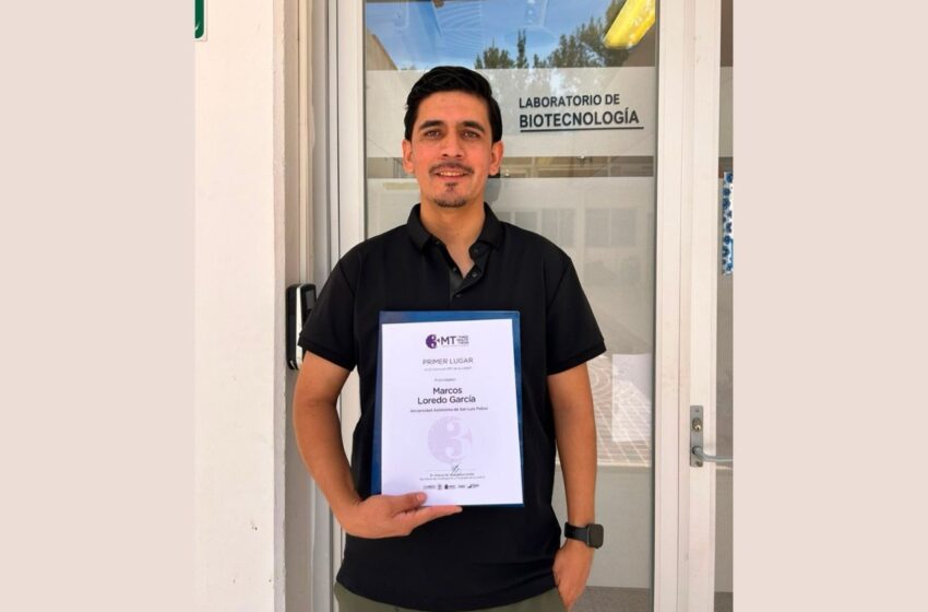 Doctorante de la Facultad de Agronomía y Veterinaria representará a la UASLP en certamen nacional “Tesis en Tres Minutos”