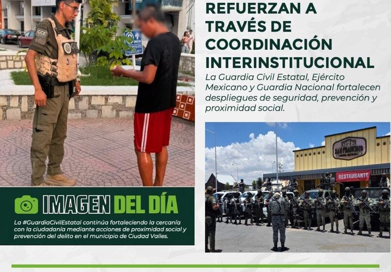  FORTALECE GUARDIA CIVIL ESTATAL OPERATIVOS EN LOS 59 MUNICIPIOS