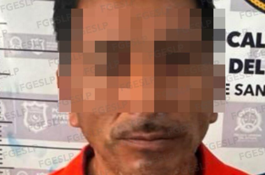  DETIENE FISCALÍA POTOSINA A IMPUTADO POR VIOLENCIA FAMILIAR EN LA HUASTECA*