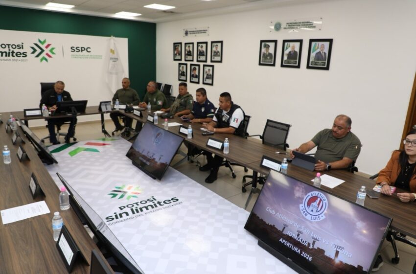  MÁS DE 575 ELEMENTOS PARA EL PARTIDO ATLÉTICO DE SAN LUIS VS TIJUANA