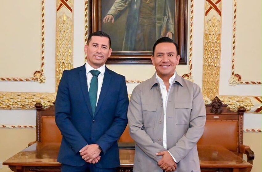 Jorge Grimaldo Limón asume titularidad de Seduvop en San Luis Potosí