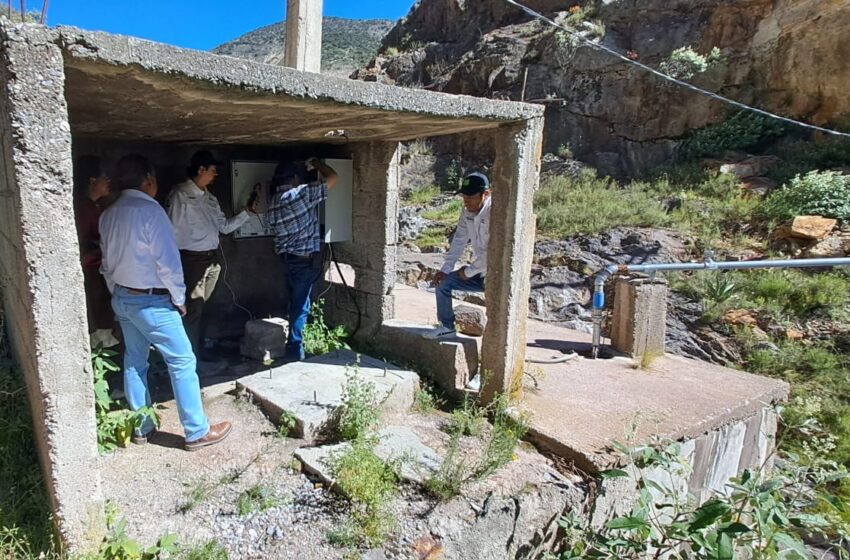  Gobierno Estatal revisa sistema de agua de Real de Catorce para mejorar su operación