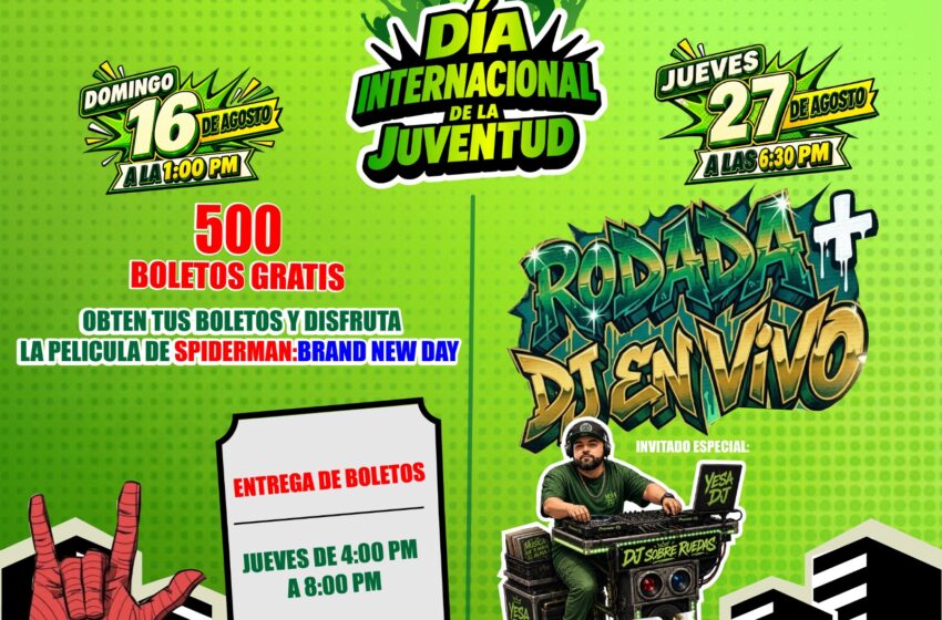  Soledad prepara agenda juvenil con cine, deporte, música y capacitación