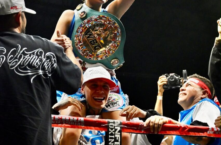  Camila Zamorano retiene campeonato mundial en función “México Tierra de Victorias”