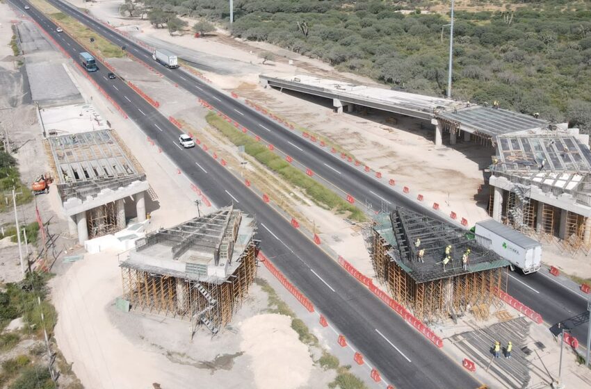  Autopista San Luis–Matehuala avanza con obras en entronques: Gallardo