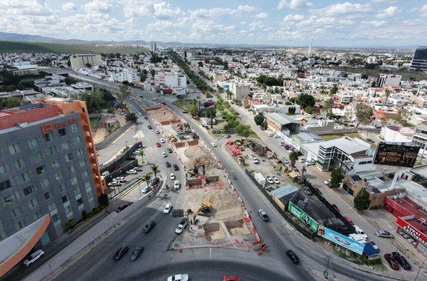  Habrá cierres y desvíos en Circuito Potosí por obras del Puente de la Familia