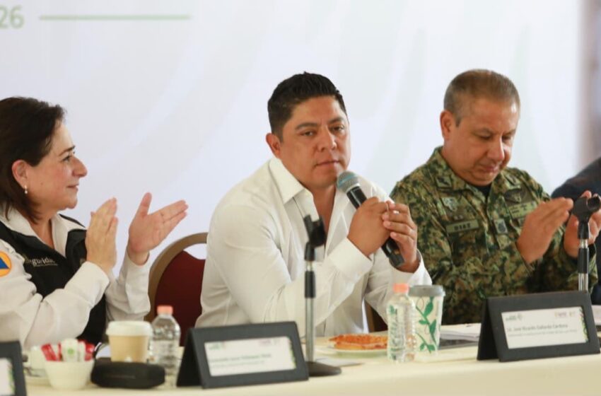  Gallardo instala Puesto de Comando ante temporada de lluvias y ciclones
