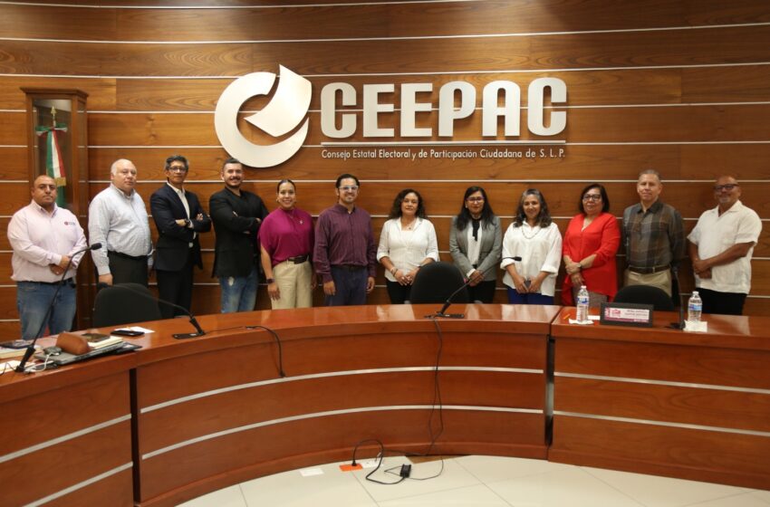  CEEPAC e INE validan proyecto de convenio para el proceso electoral 2026-2027