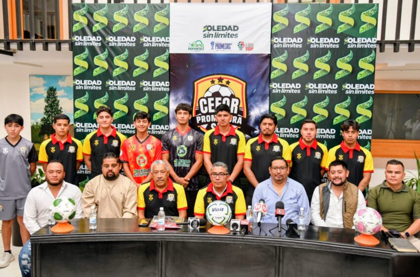  Soledad respalda a CEFOR Promotora SLP rumbo a nueva temporada profesional