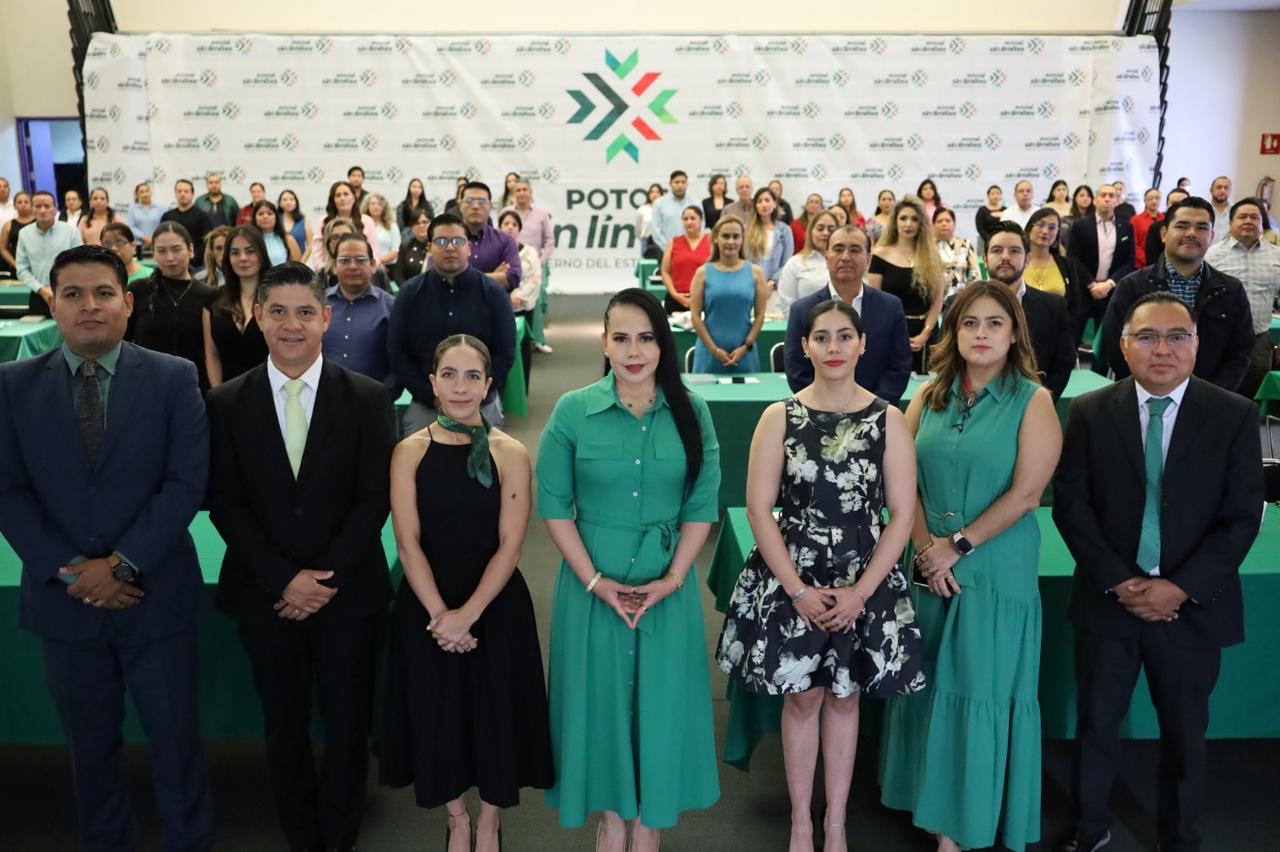 Funcionarios estatales durante la presentación de lineamientos para la integración del Presupuesto de Egresos 2027 en San Luis Potosí