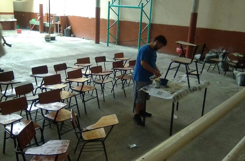  Planteles del SEER reciben mantenimiento antes del ciclo escolar 2026-2027