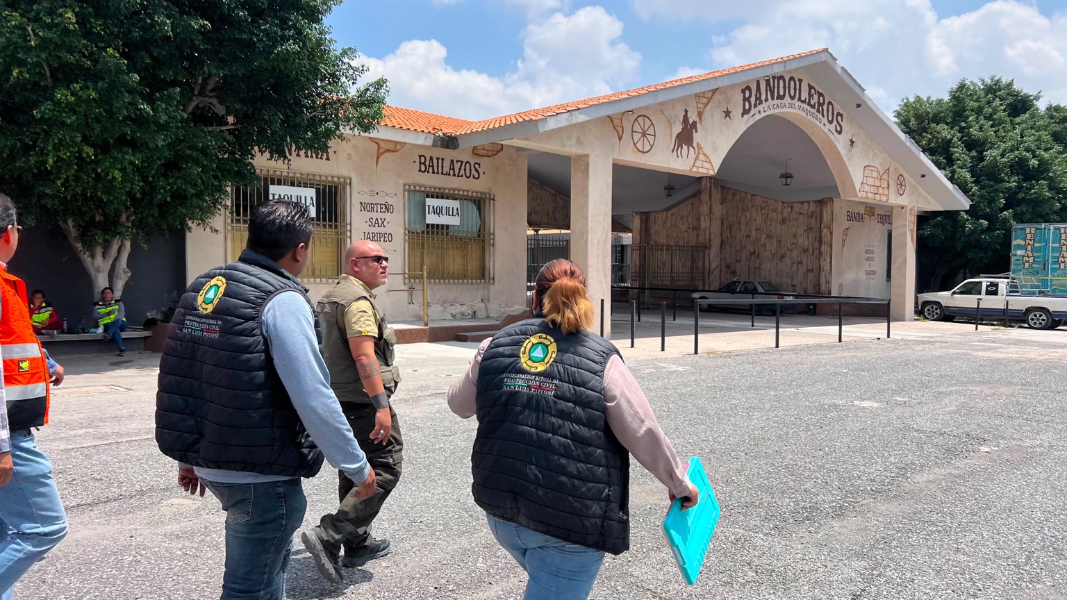 Personal de Protección Civil realiza inspecciones en instalaciones de la Fenapo 2026 en San Luis Potosí