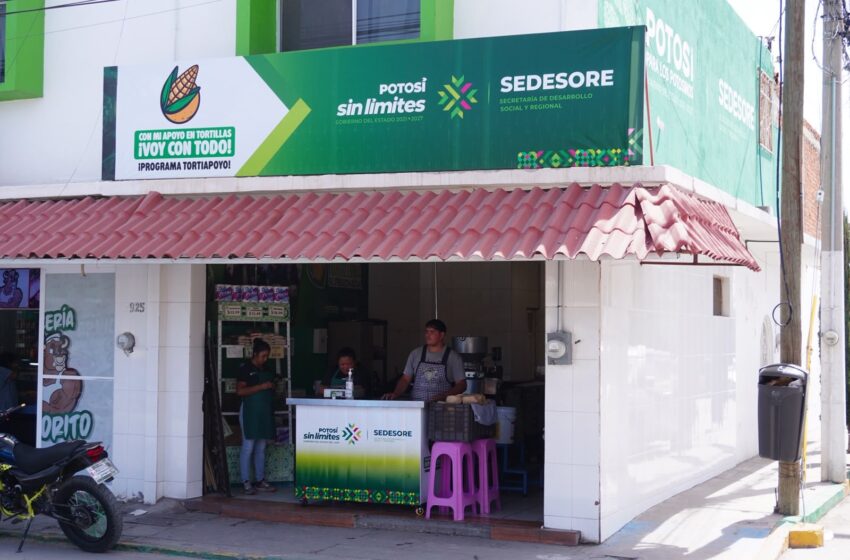  Tortiapoyo mantiene kilo de tortilla en 14 pesos en puntos subsidiados de SLP