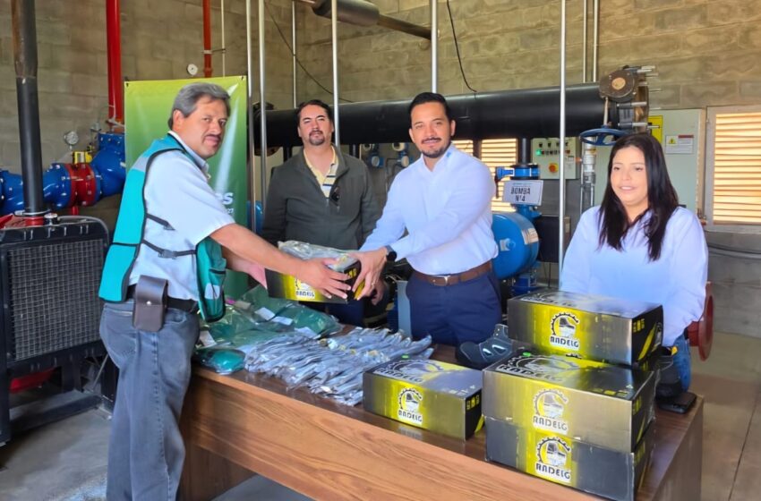 CEA entrega equipo de protección a personal operativo de Ciudad Satélite y Zona Industrial