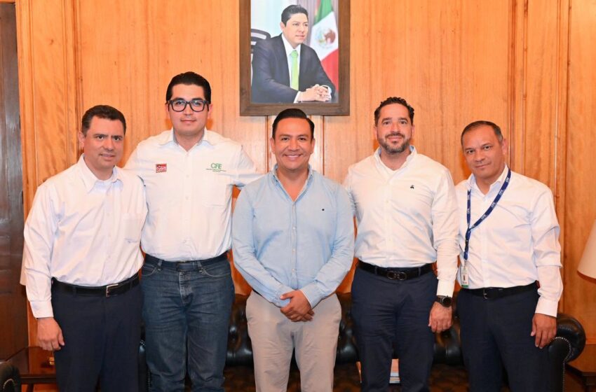 Estado y CFE acuerdan agenda para mejorar suministro eléctrico en San Luis Potosí