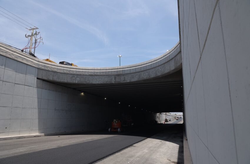  Abrirán este miércoles el nuevo paso a desnivel de Circuito Potosí y avenida de las Torres