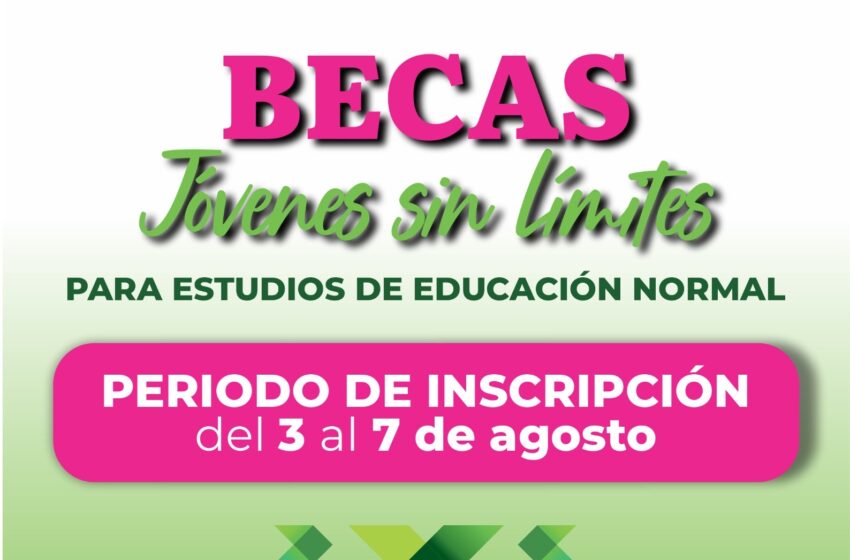  Abren registro para becas de educación normal en San Luis Potosí