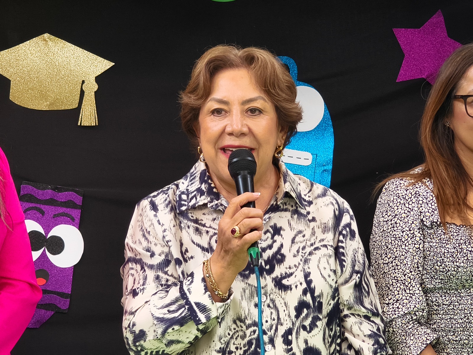 María del Pilar Cardona Reyna durante una actividad del DIF de Soledad de Graciano Sánchez
