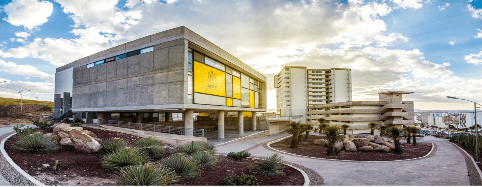 Edificio de la Facultad de Ciencias de la Universidad Autónoma de San Luis Potosí.