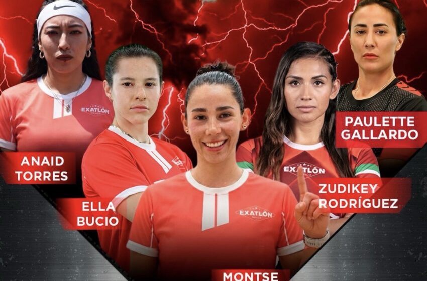  Montserrat Mejía se suma al Equipo Rojo de Exatlón México