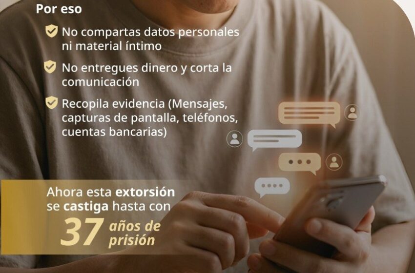  SSPC FORTALECE CAMPAÑA PARA PREVENIR LA EXTORSIÓN