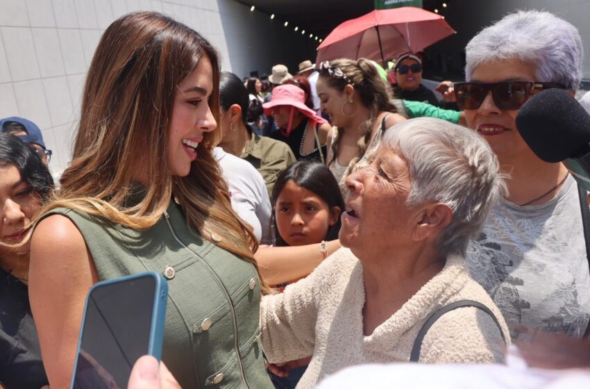 Ruth González destaca impacto del nuevo paso a desnivel en movilidad e inversión en SLP