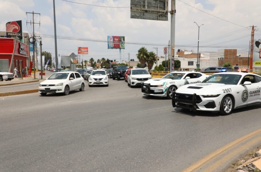  IMPLEMENTAN DISPOSITIVO VIAL POR OBRAS DEL PUENTE DE LA FAMILIA EN CIRCUITO POTOSÍ