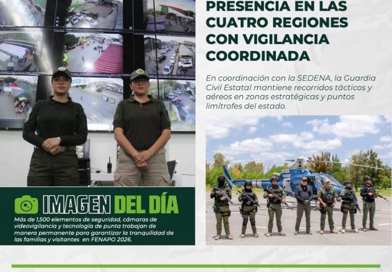  ESTRATEGIA INTEGRAL DE SEGURIDAD FORTALECE ACCIONES EN EL ESTADO