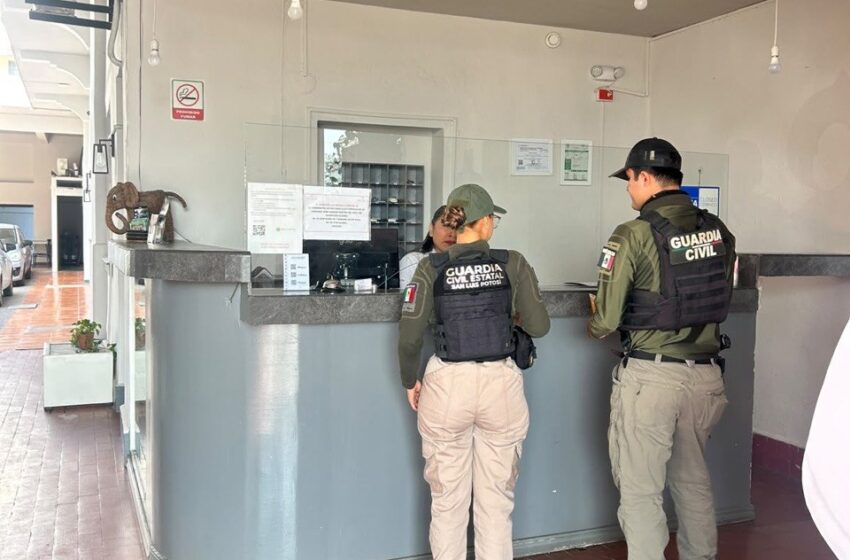  GUARDIA CIVIL ESTATAL LLEVA CAMPAÑA DE PREVENCIÓN DEL DELITO A HOTELES DE CIUDAD VALLES