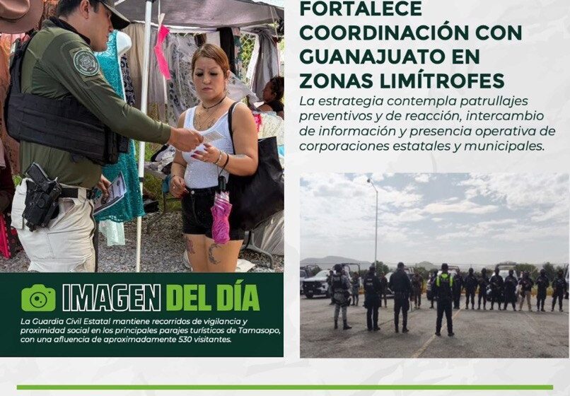  GCE FORTALECE ESTRATEGIA INTEGRAL DE SEGURIDAD EN LAS CUATRO REGIONES