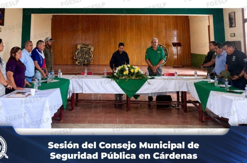  FISCALÍA POTOSINA FORTALECE COLABORACIÓN CON MUNICIPIOS DE TODO EL ESTADO
