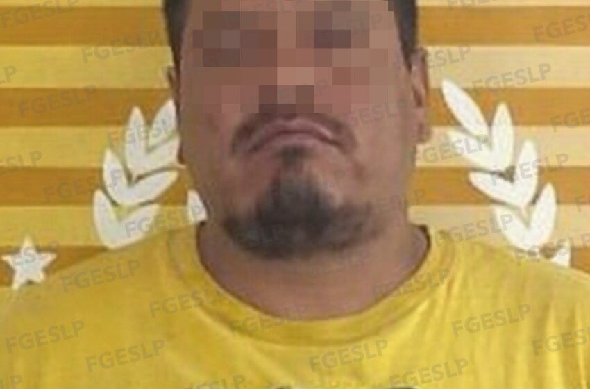  FISCALÍA POTOSINA APREHENDE A SEÑALADO POR HOMICIDIO CALIFICADO